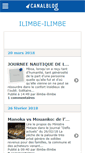 Mobile Screenshot of ilimbeilimbe.canalblog.com