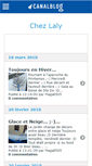 Mobile Screenshot of chezlaly.canalblog.com