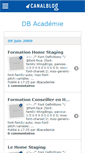 Mobile Screenshot of dbacademie.canalblog.com