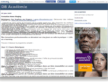Tablet Screenshot of dbacademie.canalblog.com