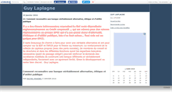 Desktop Screenshot of guylaplagne.canalblog.com