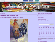 Tablet Screenshot of annemousquetaire.canalblog.com