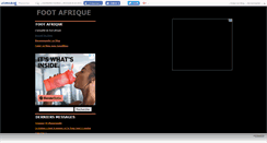 Desktop Screenshot of footafrique.canalblog.com