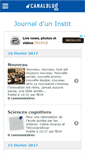 Mobile Screenshot of instit34.canalblog.com