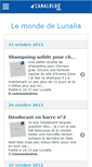 Mobile Screenshot of lemondedelunalia.canalblog.com