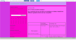 Desktop Screenshot of cosmeticaddict.canalblog.com