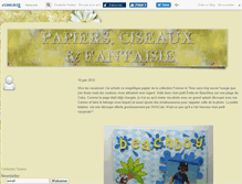 Tablet Screenshot of papiersciseaux.canalblog.com