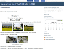 Tablet Screenshot of gitesdehanc.canalblog.com