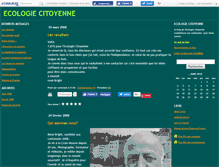 Tablet Screenshot of ecologiecanton2.canalblog.com