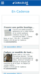 Mobile Screenshot of encadence.canalblog.com