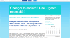 Desktop Screenshot of changerlasociete.canalblog.com