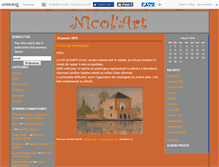 Tablet Screenshot of nicolart.canalblog.com