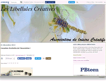 Tablet Screenshot of libellulescrea.canalblog.com