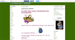 Desktop Screenshot of plaidamitie.canalblog.com