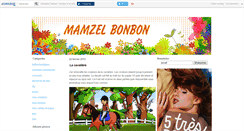 Desktop Screenshot of mamzelbonbon.canalblog.com