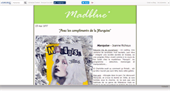Desktop Screenshot of madblue.canalblog.com