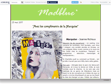 Tablet Screenshot of madblue.canalblog.com