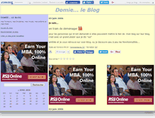 Tablet Screenshot of domie.canalblog.com