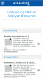 Mobile Screenshot of analysedoeuvres.canalblog.com