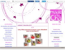 Tablet Screenshot of madebycha.canalblog.com