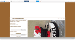 Desktop Screenshot of lesdelicesdalex.canalblog.com