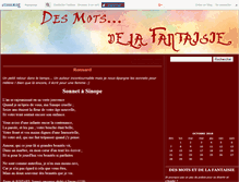 Tablet Screenshot of motsfantaisies.canalblog.com
