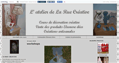 Desktop Screenshot of laruecreative.canalblog.com