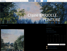 Tablet Screenshot of clairebarjolle.canalblog.com