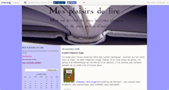 Desktop Screenshot of plaisirdelire.canalblog.com