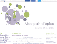 Tablet Screenshot of alicepaindepice.canalblog.com