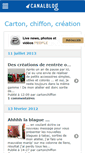 Mobile Screenshot of cartonchiffon.canalblog.com