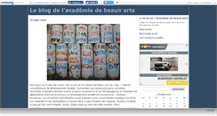 Desktop Screenshot of beauxarts.canalblog.com