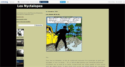 Desktop Screenshot of lesnyctalopes.canalblog.com