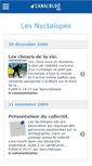 Mobile Screenshot of lesnyctalopes.canalblog.com