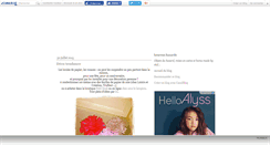 Desktop Screenshot of heureuxhasards.canalblog.com