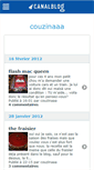 Mobile Screenshot of couzinaaa.canalblog.com