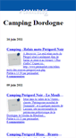 Mobile Screenshot of campingdordogne.canalblog.com