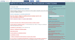 Desktop Screenshot of lesartschretiens.canalblog.com