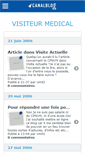 Mobile Screenshot of lavisitemedicale.canalblog.com