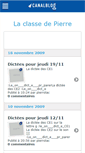 Mobile Screenshot of laclassedepierre.canalblog.com