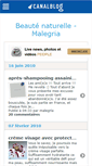 Mobile Screenshot of beautenaturelle.canalblog.com