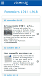 Mobile Screenshot of pommiers19141918.canalblog.com