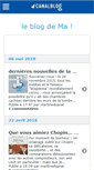 Mobile Screenshot of leblogdema.canalblog.com