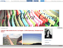 Tablet Screenshot of claracircus.canalblog.com
