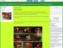Tablet Screenshot of fleursrixensart.canalblog.com
