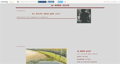 Desktop Screenshot of mondalice.canalblog.com