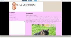Desktop Screenshot of chatbeaute.canalblog.com