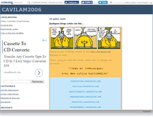 Tablet Screenshot of cavilam2006.canalblog.com