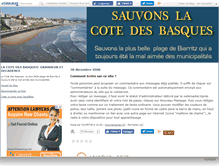 Tablet Screenshot of cotedesbasques.canalblog.com