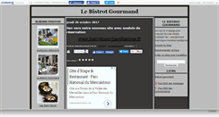 Desktop Screenshot of bistrotgourmand.canalblog.com